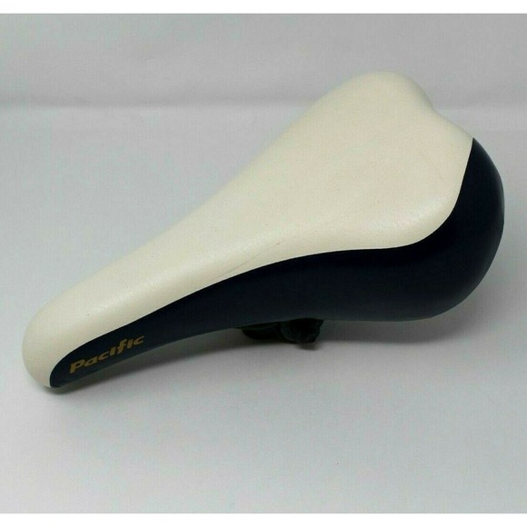 Pacific Other - Pacific Bicycles Mountain Sports 10.5" Bicycle Seat Saddle VA23174‎ White Blue